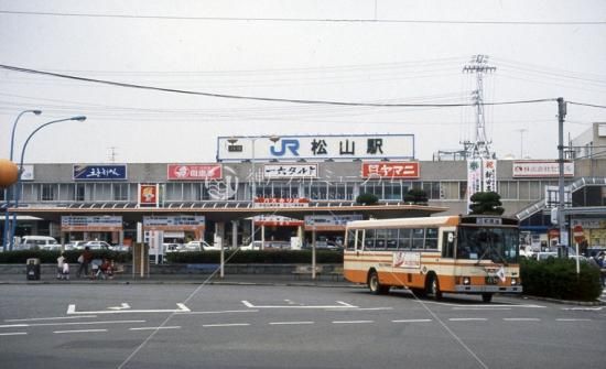 JR松山駅 予讃線 平成2年 1990 - 神戸フォトミュージアム