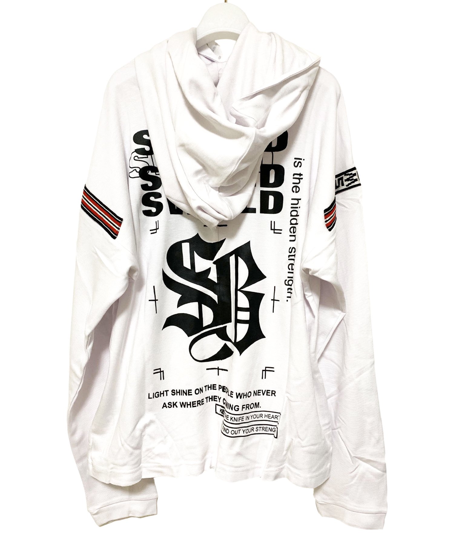 SWITCHBLADE（スイッチブレード）SWBLD LINE PULLOVER PARKA【WHITE】