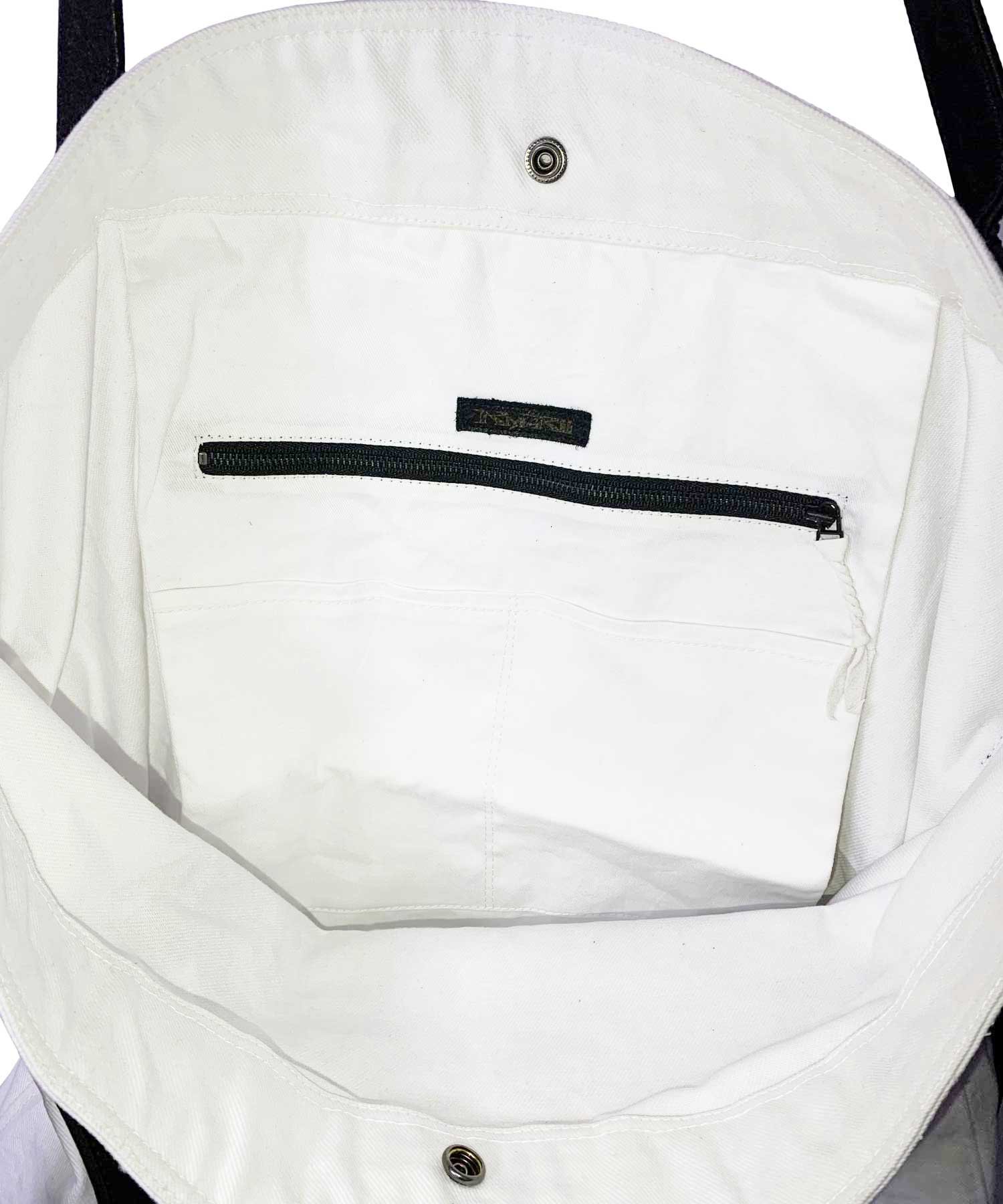KMRii（ケムリ）Leather Combi 2way Tote/ Daydream【WHITE】