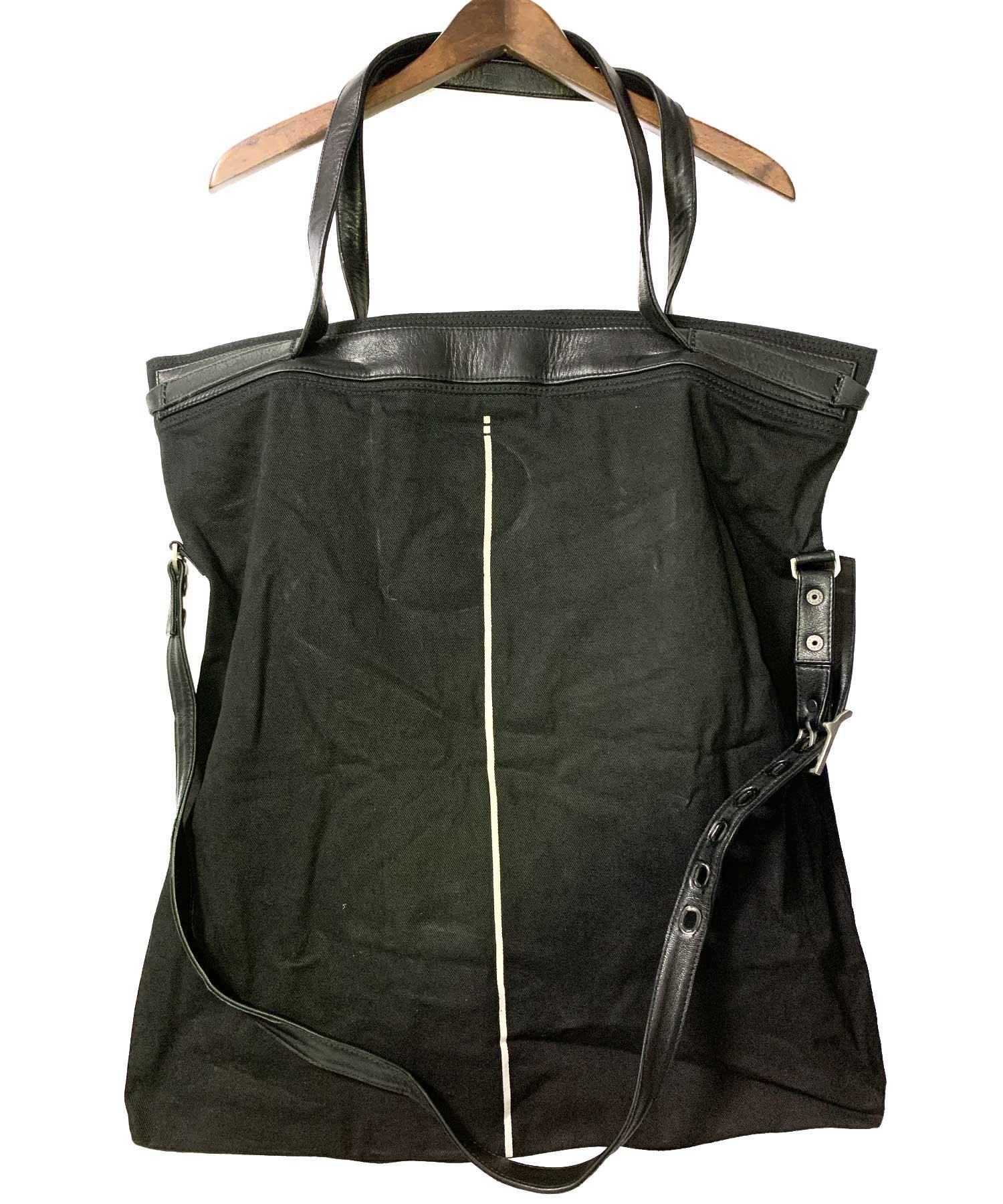 KMRii（ケムリ）Leather Combi 2way Tote/ Daydream【BLACK】