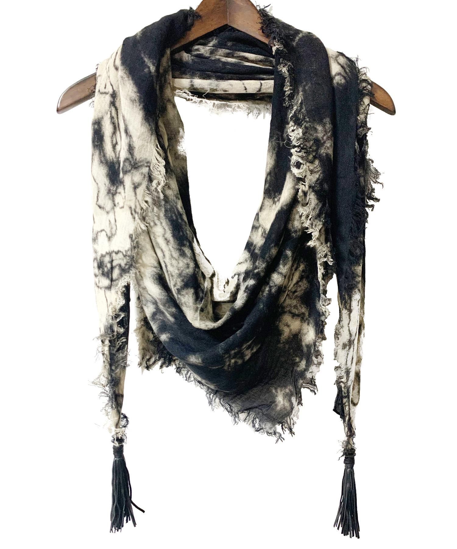 KMRii(ケムリ)Tie Dye Square Stole - 2002-ST01 - 通販正規 KMRii(ケムリ)Tie Dye Square Stole - 2002-ST01 - 通販正規