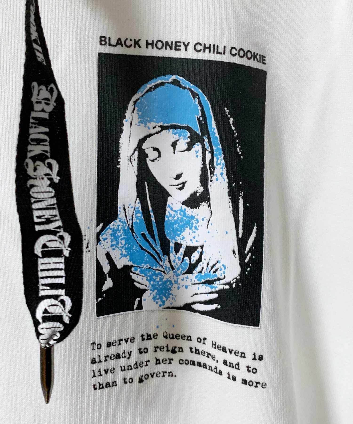 BLACK HONEY CHILI COOKIE（ブラックハニーチリクッキー）Graphics Parka【White】