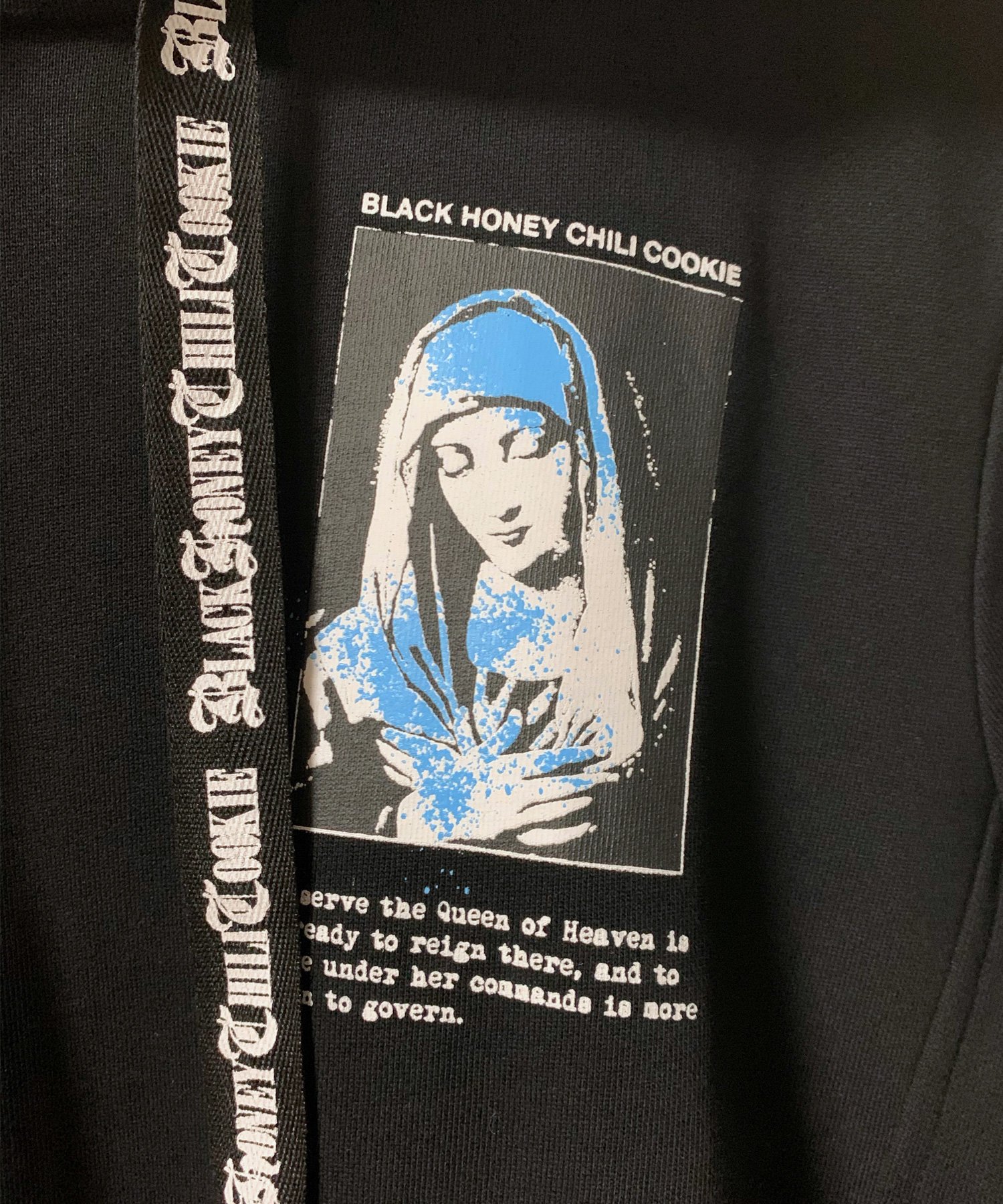 BLACK HONEY CHILI COOKIE（ブラックハニーチリクッキー）Graphics Parka【Black】