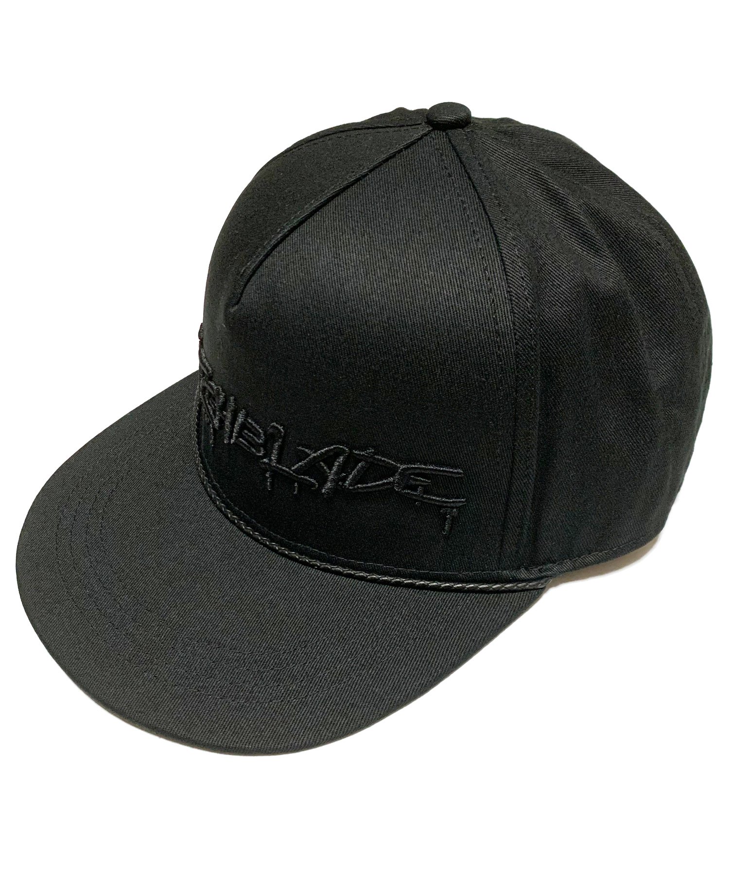 SWITCHBLADE （スイッチブレード） SB SPRAY LOGO CAP【Black × Black】