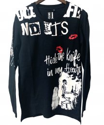 SWITCHBLADE （スイッチブレード）SPRAY GRAPHICS L/S TEE 【BLACK】