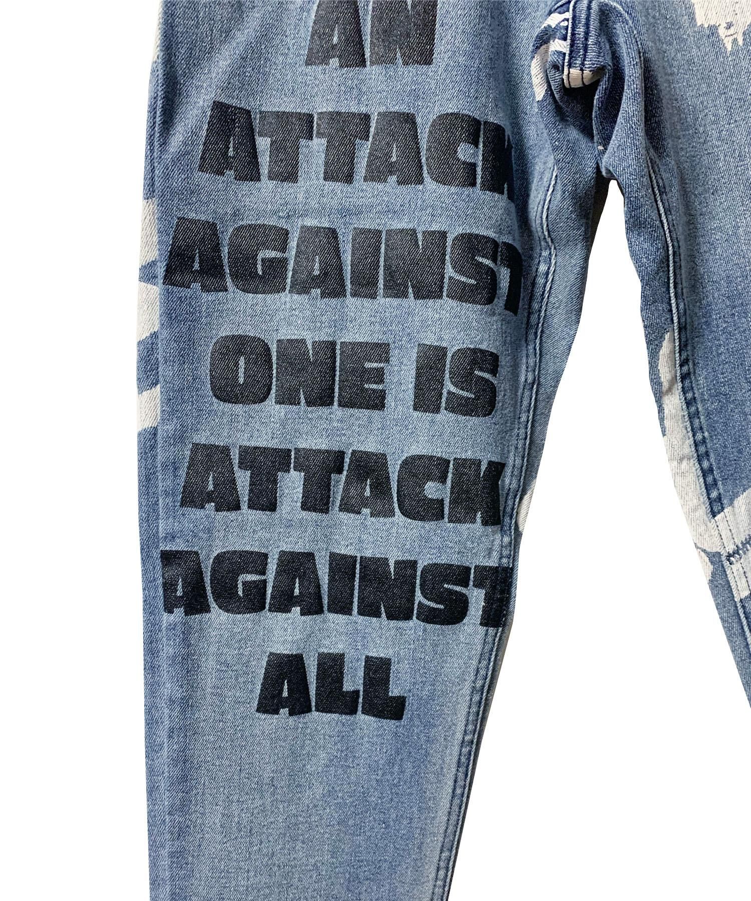 SWITCHBLADE (スイッチブレード)GRAPHIC PRINT DENIM PT SWITCHBLADE (スイッチブレード)GRAPHIC PRINT DENIM PT