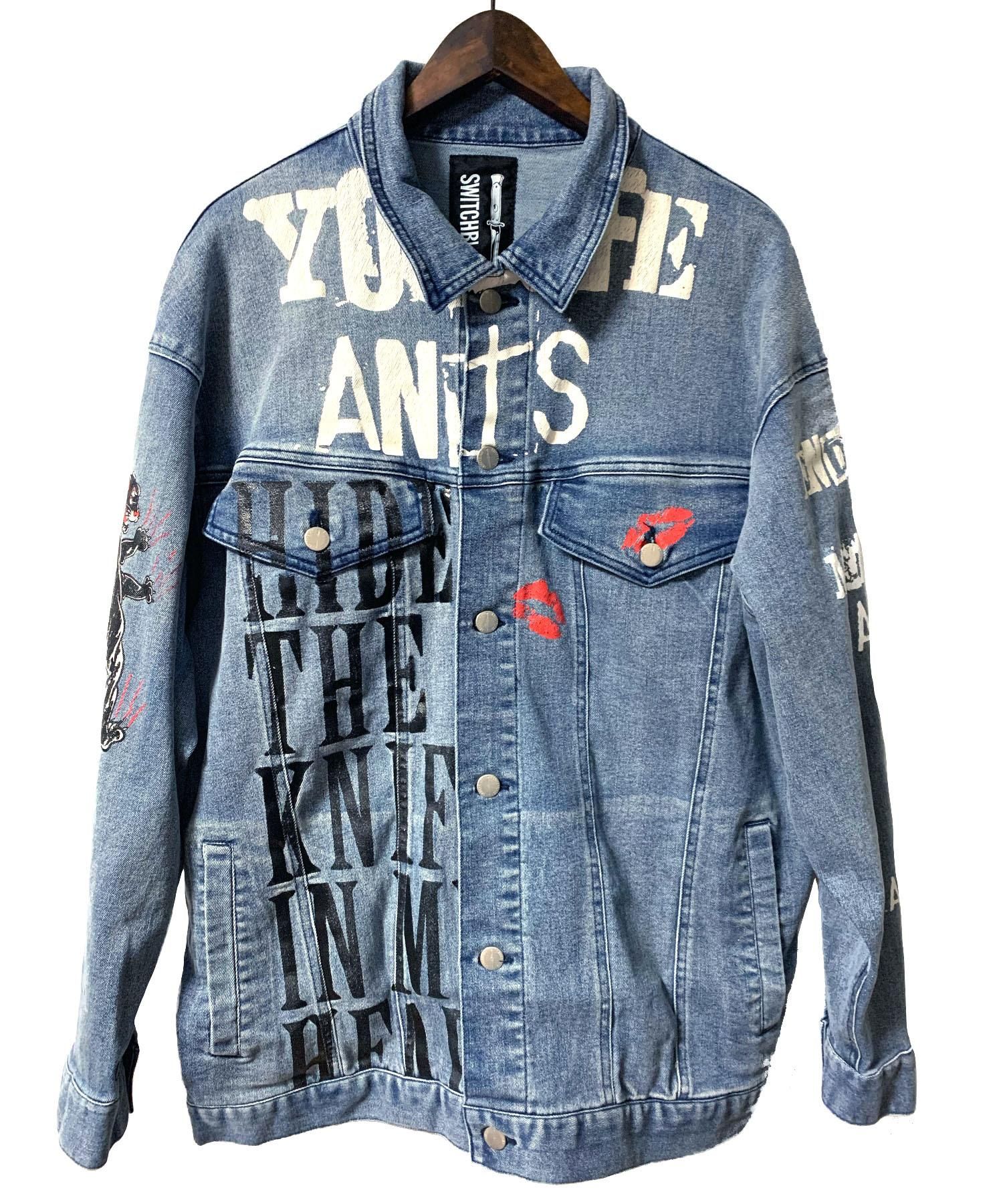 SWITCHBLADE (スイッチブレード)GRAPHIC PRINT DENIM JKT SWITCHBLADE (スイッチブレード)GRAPHIC PRINT DENIM JKT