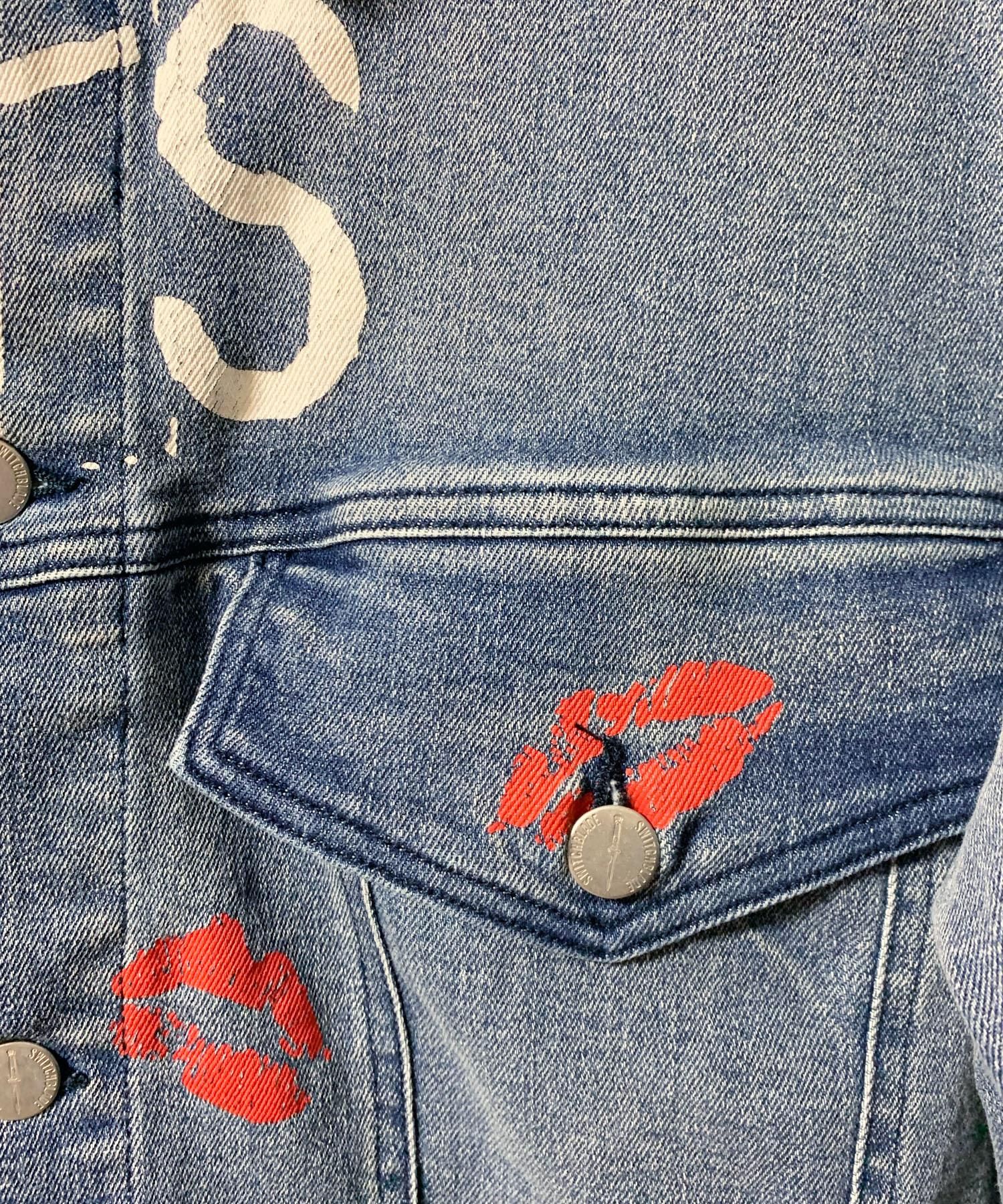 SWITCHBLADE (スイッチブレード)GRAPHIC PRINT DENIM JKT SWITCHBLADE (スイッチブレード)GRAPHIC PRINT DENIM JKT