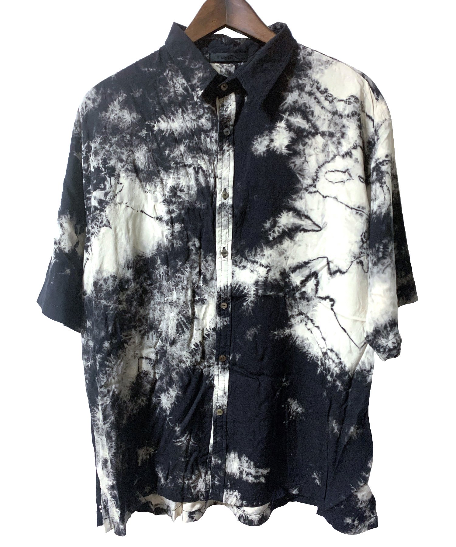 KMRii（ケムリ）Tie Dye Rayon Box Shirt