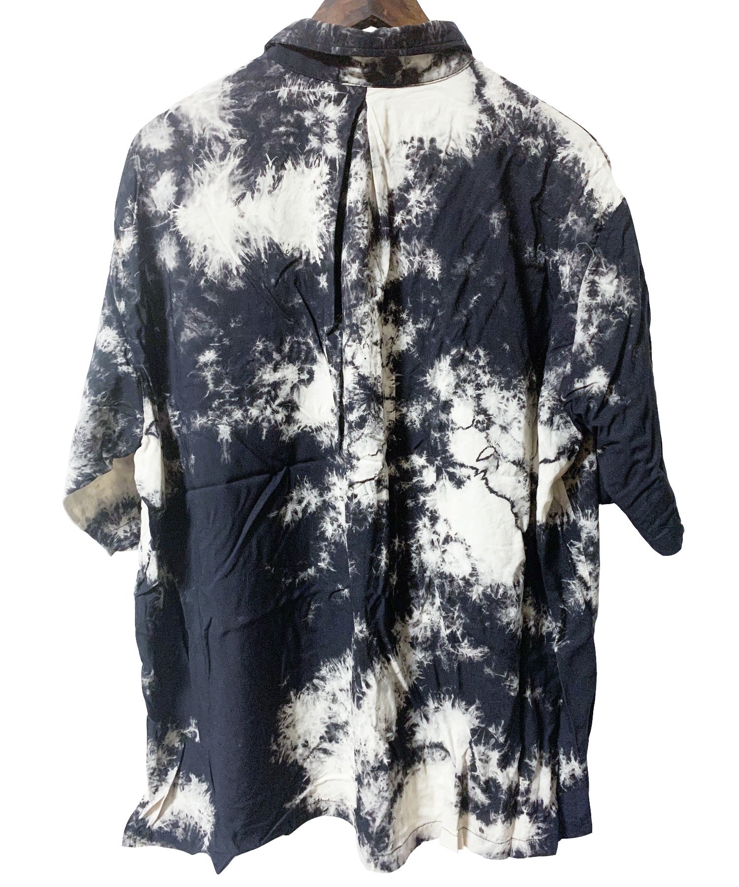 KMRii（ケムリ）Tie Dye Rayon Box Shirt