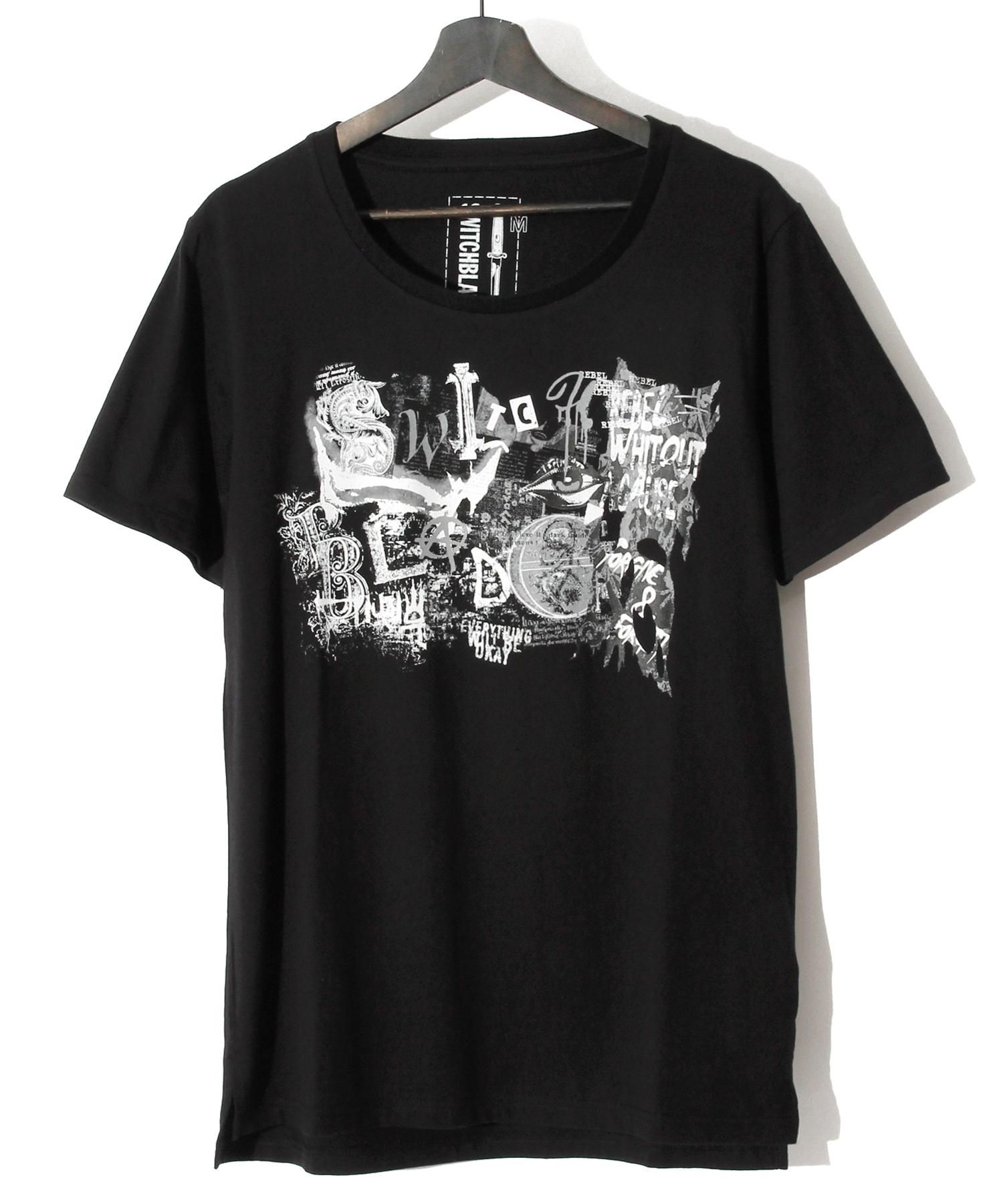 SWITCHBLADE (スイッチブレード) COLLAGE TEE 【BLACK】