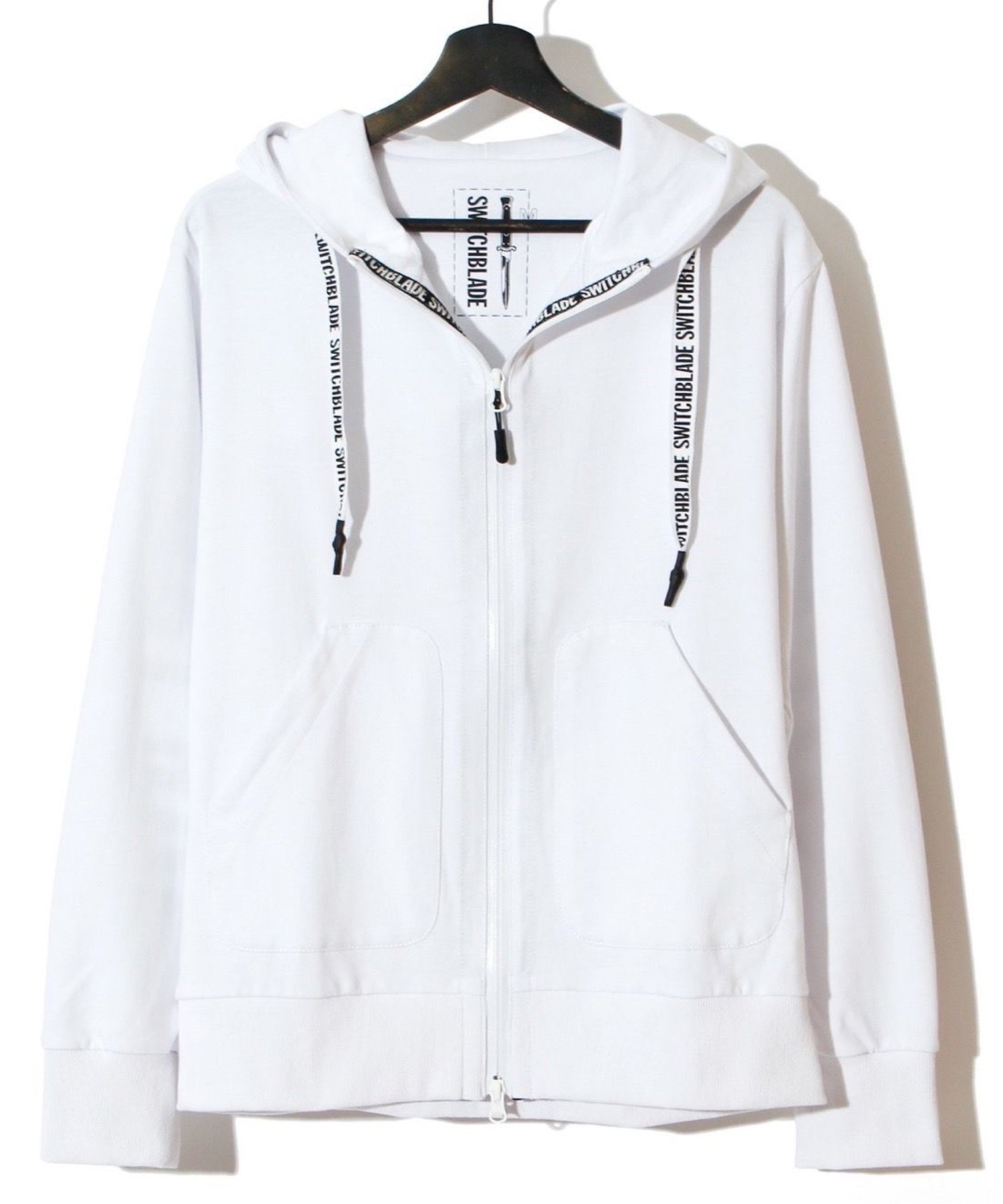 SWITCHBLADE （スイッチブレード） CREST AND NAMES REGULAR PARKA 【WHITE】