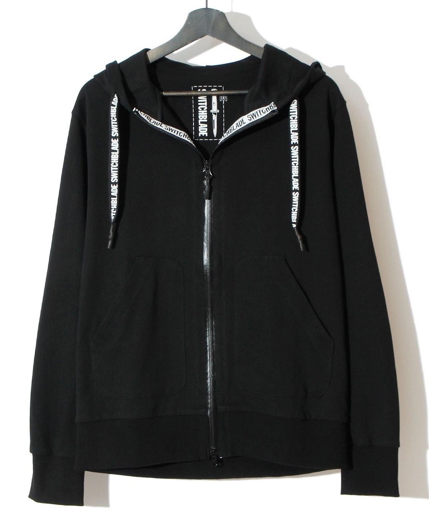 SWITCHBLADE (スイッチブレード) CREST AND NAMES REGULAR PARKA 【BLACK】