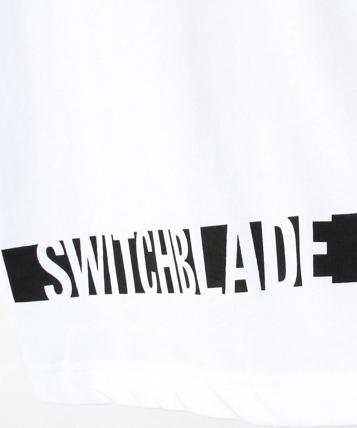 SWITCHBLADE （スイッチブレード） H.K.M.H LAYERED TEE 【WHITE】