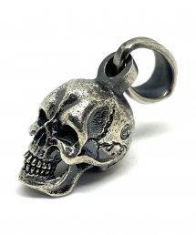 JUNK SMITH （ジャンクスミス）Funky Skull Head Pendant 【Silver】