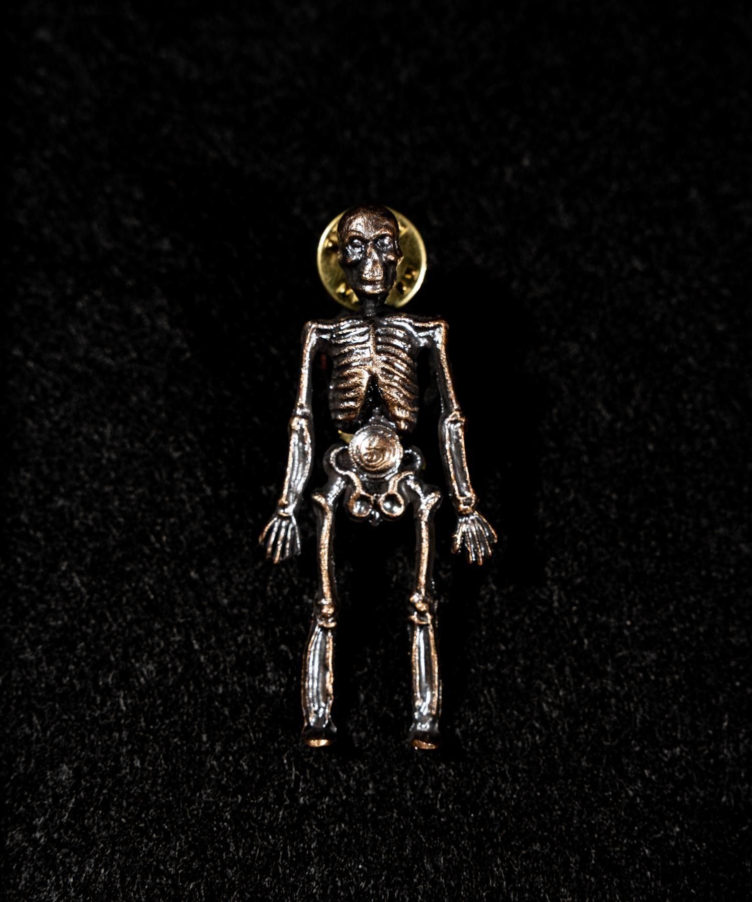 JUNK SMITH (ジャンクスミス)Retro Skull Pins 【Copper alloy】