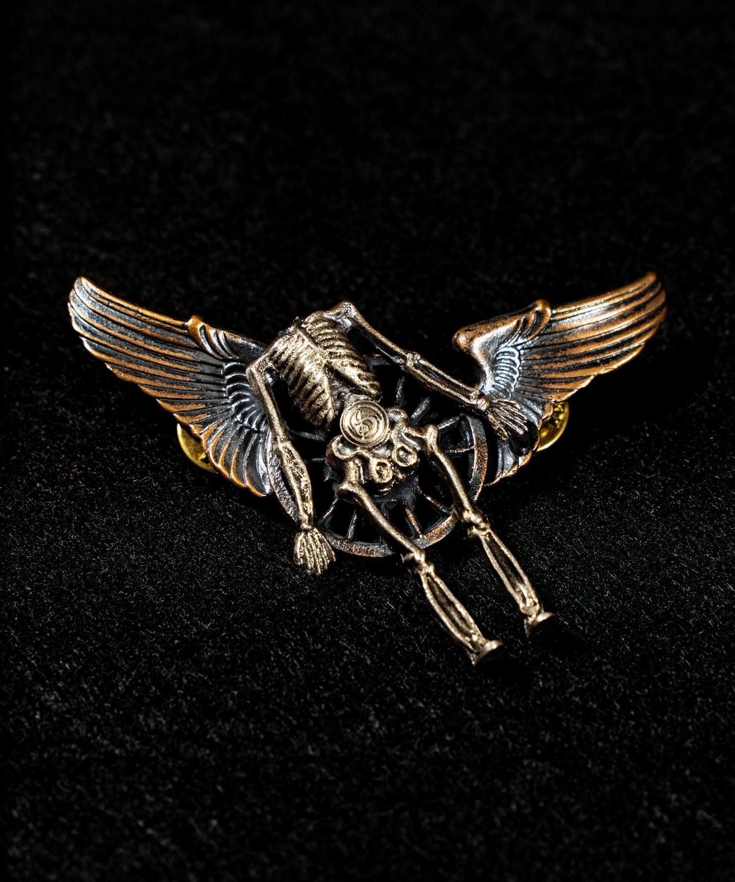 JUNK SMITH (ジャンクスミス)Flying Nutty Doll Pins 【Silver &Copper alloy】