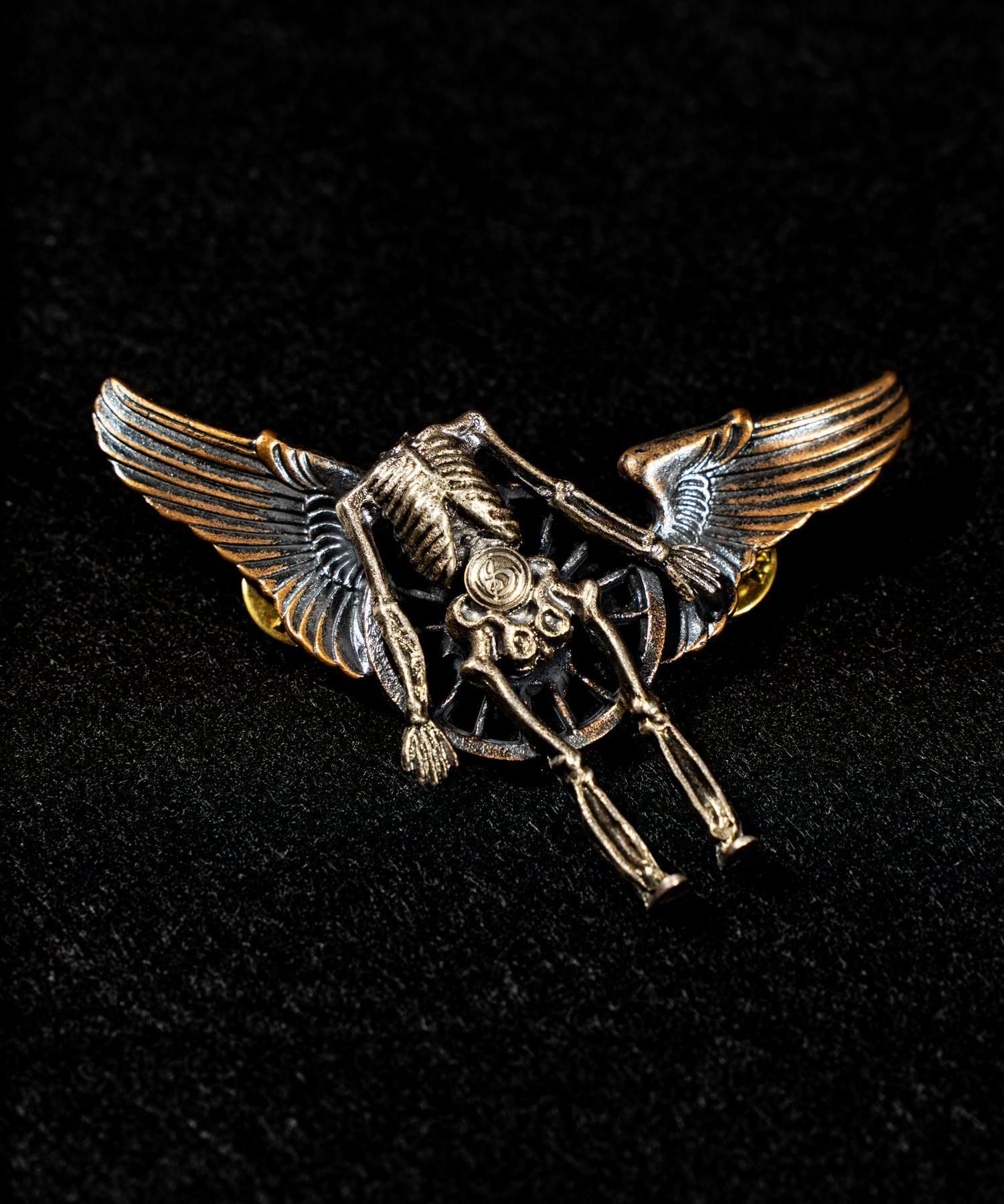 JUNK SMITH （ジャンクスミス）Flying Nutty Doll Pins 【Silver ＆Copper alloy】