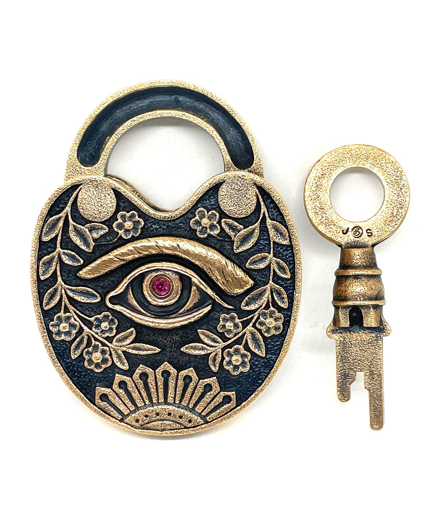 JUNK SMITH (ジャンクスミス)One Eye Padlock 【Copper alloy】