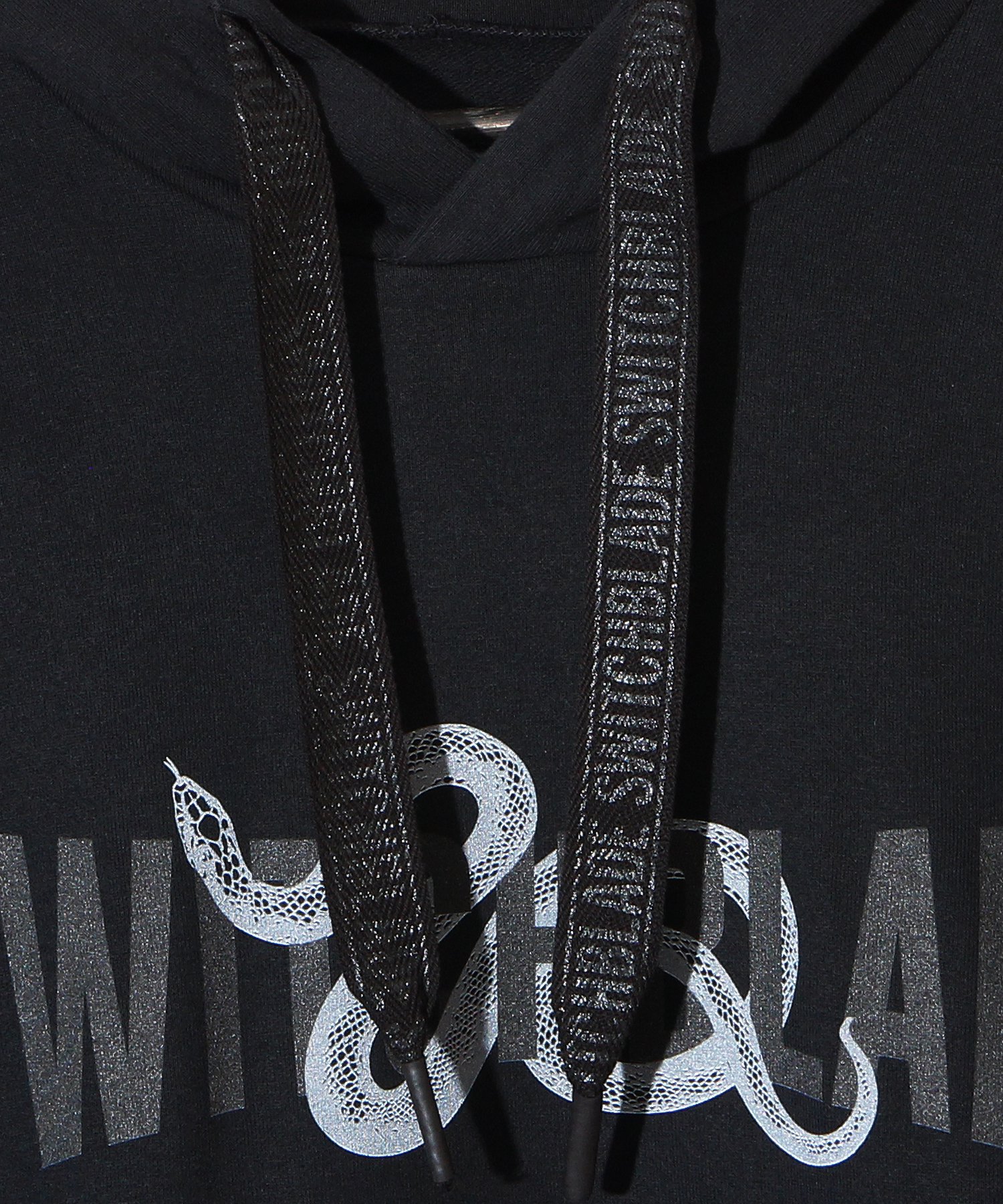 SWITCHBLADE （スイッチブレード） SNAKES AND CURVED LETTERS PARKA【BLACK】