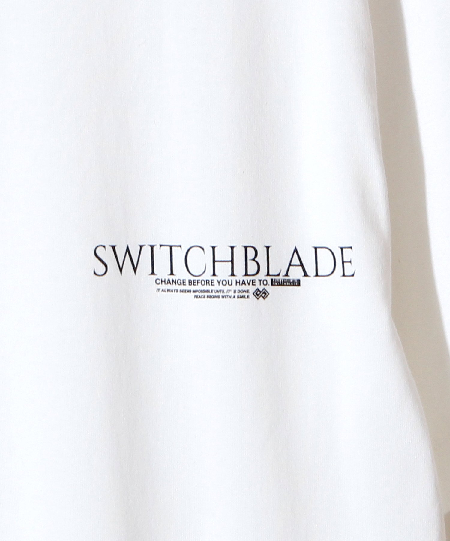 SWITCHBLADE （スイッチブレード） LOOKING DOWN TEE【WHITE】