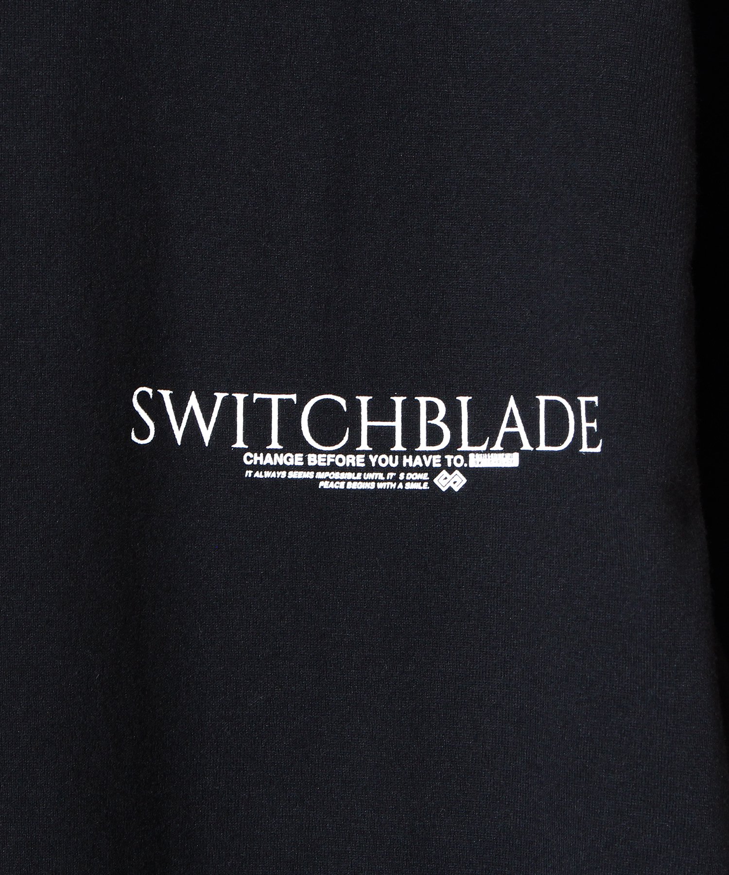 SWITCHBLADE （スイッチブレード） LOOKING DOWN TEE【BLACK】