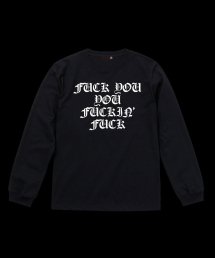 JOHNNY BUSINESS （ジョニービジネス） New FUCK YOU YOU FUCKIN' FUCK Standard L/T Tee / BLACK