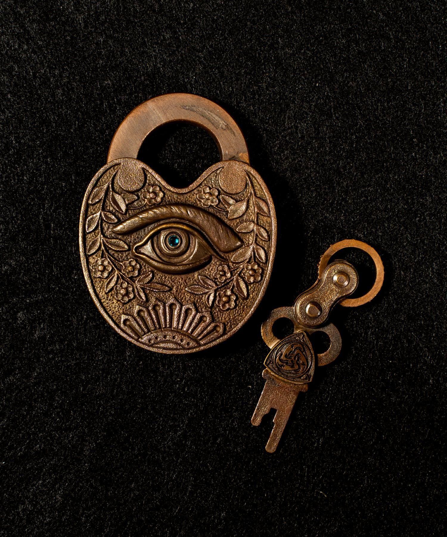 JUNK SMITH (ジャンクスミス)One Eye Padlock 【Copper alloy】