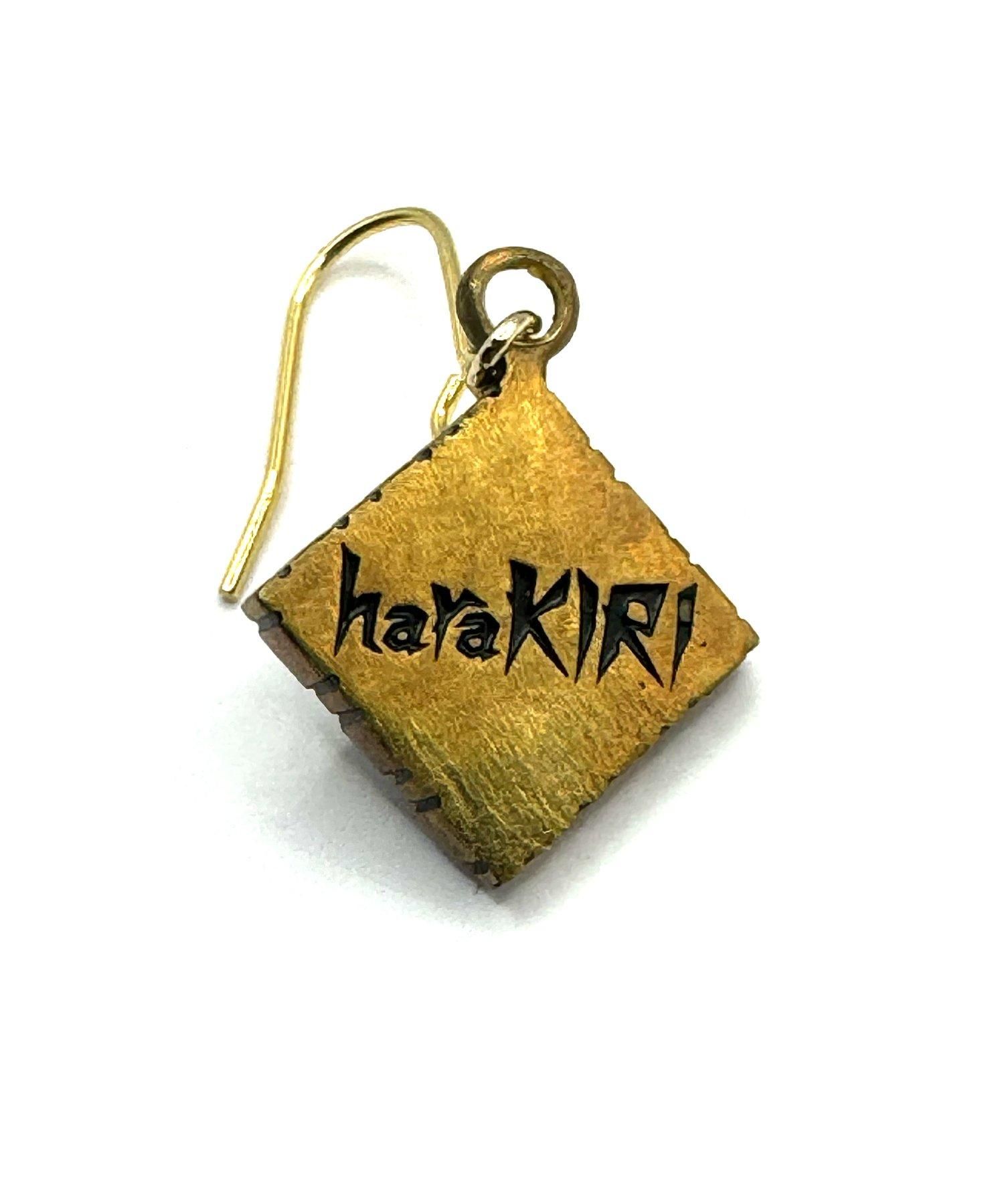 haraKIRI(ハラキリ)六芒星ピラミッドピアス黒 - PS-04 - 通販 haraKIRI(ハラキリ)六芒星ピラミッドピアス黒 - PS-04 - 通販