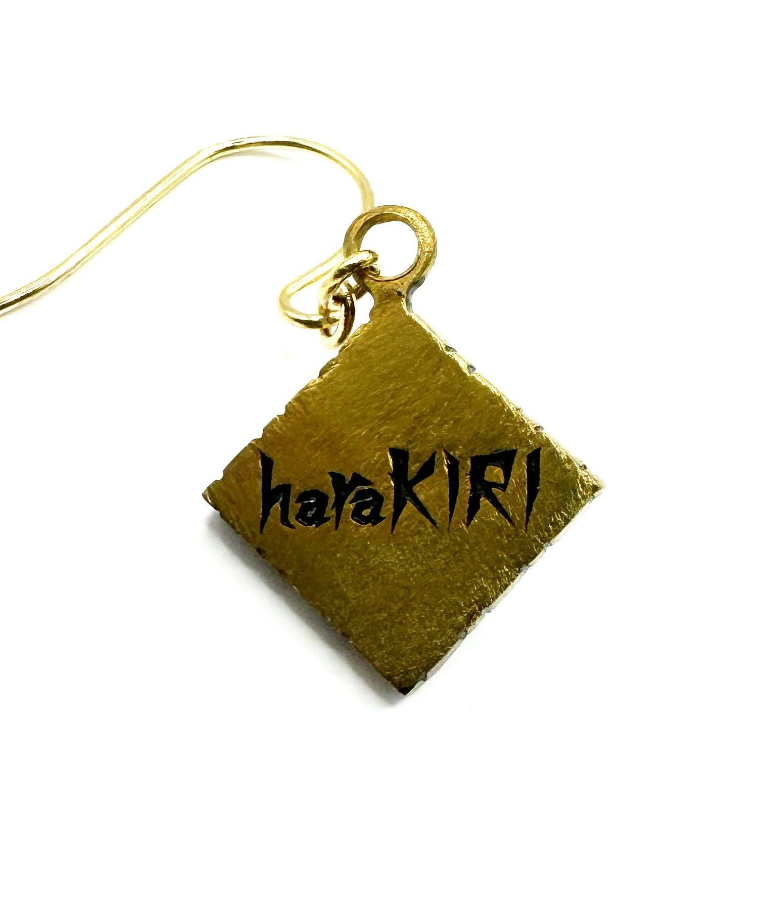 haraKIRI(ハラキリ)六芒星ピラミッドピアス青 - PS-02 - 通販 haraKIRI(ハラキリ)六芒星ピラミッドピアス青 - PS-02 - 通販