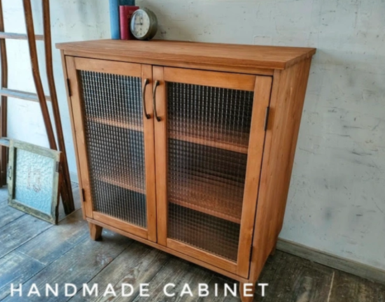 shun様専用 キャビネット チェッカーガラスキャビネット