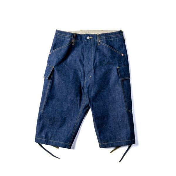 GERUGA(륬)/CARGO CAPRI PANTS / 10oz DENIM