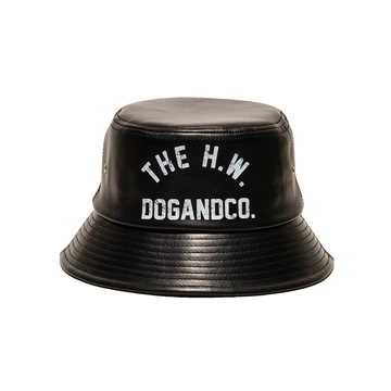 THE H.W DOG&CO(エイチダブリュードッグアンドコー) LEATHER HAT | ステアレザーバケットハット - RIZID THE H.W DOG&CO(エイチダブリュードッグアンドコー) LEATHER HAT | ステアレザーバケットハット - RIZID