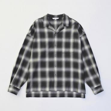 <img class='new_mark_img1' src='https://img.shop-pro.jp/img/new/icons1.gif' style='border:none;display:inline;margin:0px;padding:0px;width:auto;' />VICTIM(ƥ)/OPEN COLLAR CHECK SHIRTS