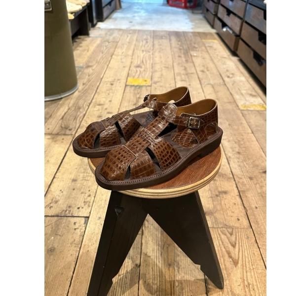 BRUSCHETTA SHOES | ORLEANS Crocodile Emboss - RIZID BRUSCHETTA SHOES | ORLEANS Crocodile Emboss - RIZID