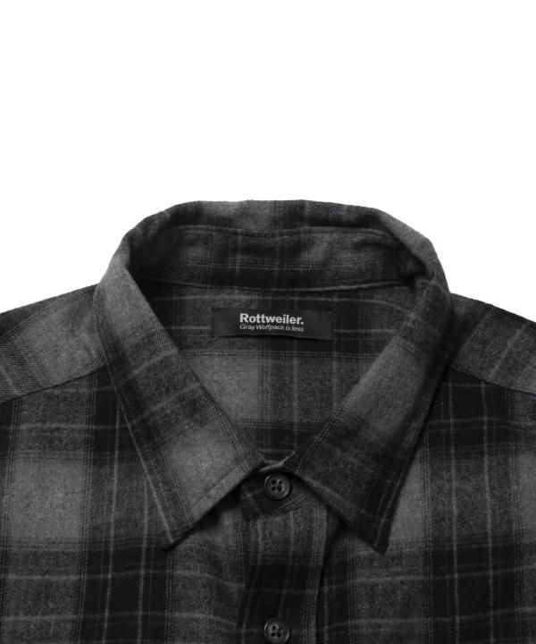 ROTTWEILER | R9 NEL CHECK SHIRT - RIZID ROTTWEILER | R9 NEL CHECK SHIRT - RIZID