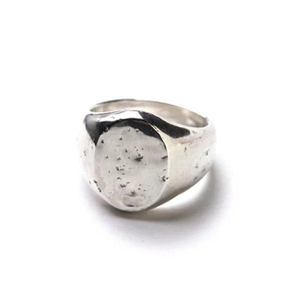 OLD JOE(ɥ硼)/STATE HOUSE(OVAL SIGNET RING/HAMMERED)