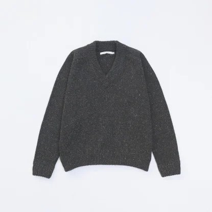 <img class='new_mark_img1' src='https://img.shop-pro.jp/img/new/icons1.gif' style='border:none;display:inline;margin:0px;padding:0px;width:auto;' />VICTIM(ƥ)/MELANGE V-NECK KNIT 