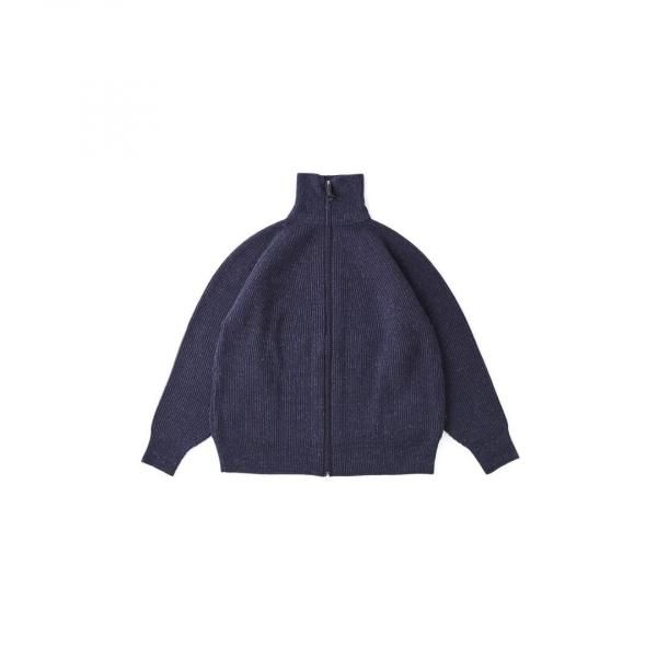 OLD JOE | SILK NEP WOOL ZIP SWEATER - RIZID OLD JOE | SILK NEP WOOL ZIP SWEATER - RIZID