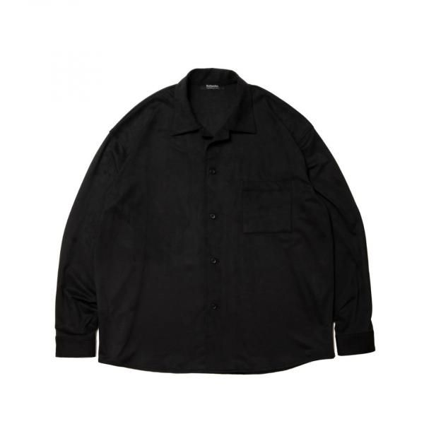 ROTTWEILER(åȥ磻顼)/R9 F.SUEDE OPENCOLLAR SHIRT