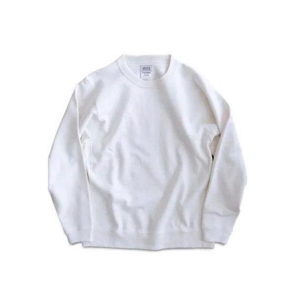 WASEW(諒)/TOUGH BRAIDED SWEAT SHIRT (WHITE)