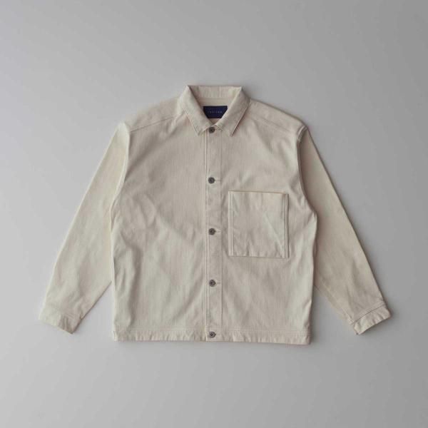 CURLY(꡼)/DENIM TRUCKER JACKET -ECRU-