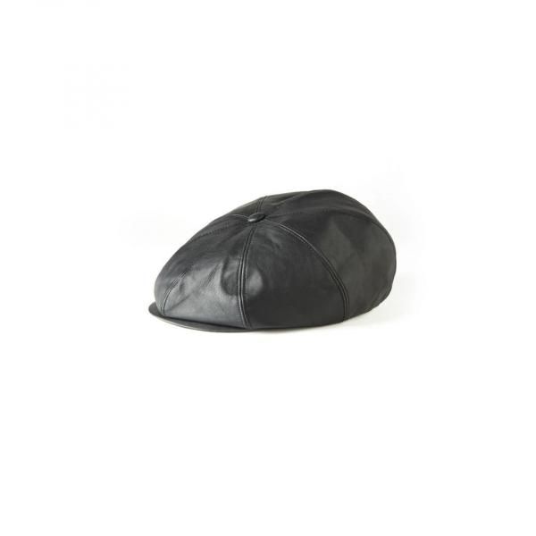 OLD JOE(ɥ硼)/PATINA HORSE-HIDE PEAKED CAP (EAR GUARD) - 
