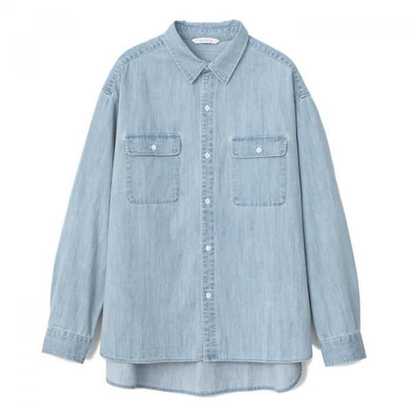 VICTIM(ƥ)/DENIM BIG SHIRT