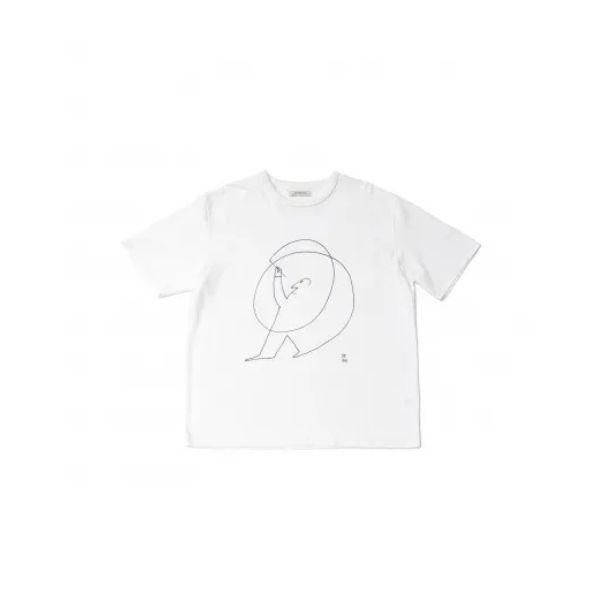 OLD JOE(ɥ硼)/CREW-NECK TEE (Saul Steinberg)

