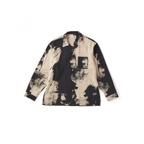 OLD JOE(ɥ硼)/TSUJIMURA SHIRO ABSTRACT PAINT SHIRTS (Long-sleeve) 