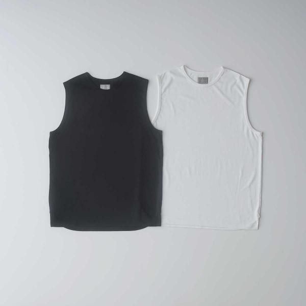CURLY(꡼)/MOIST BRIGHT SLEEVELESS TEE