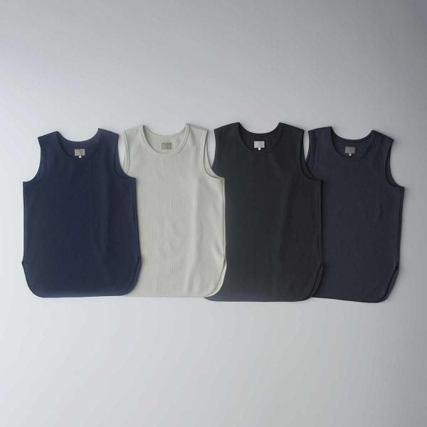 CURLY(꡼)/WAFFLE TANK TOP
