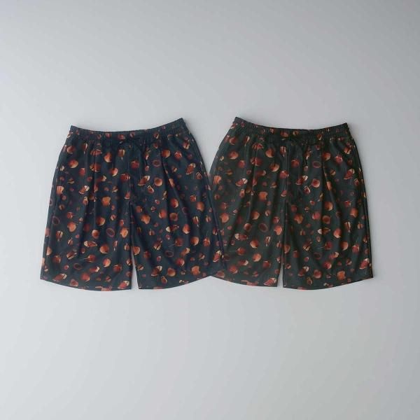 <img class='new_mark_img1' src='https://img.shop-pro.jp/img/new/icons1.gif' style='border:none;display:inline;margin:0px;padding:0px;width:auto;' />CURLY(꡼)/TRICOT PRINT SHORTS -sunset droplets-