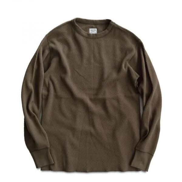 <img class='new_mark_img1' src='https://img.shop-pro.jp/img/new/icons1.gif' style='border:none;display:inline;margin:0px;padding:0px;width:auto;' />WASEW(諒)/MIL THERMAL CREW NECK
